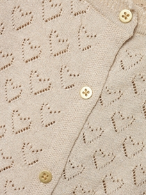 NAME IT Glimmer Cardigan Riglitter Frosted Almond